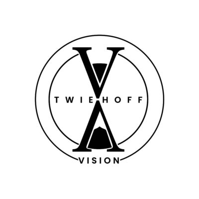 Das Logo von Twiehoff Vision GmbH ist zielgruppengerecht umgesetzt